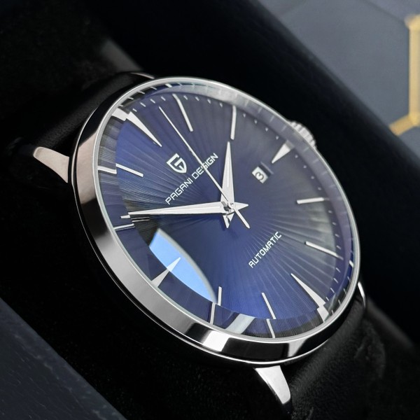Годинник наручний Pagani Design PD-2770 Silver-Blue-Black