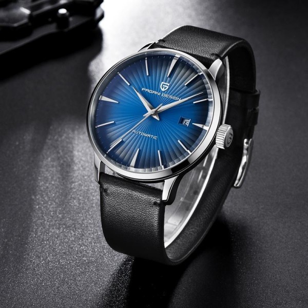 Годинник наручний Pagani Design PD-2770 Silver-Blue-Black