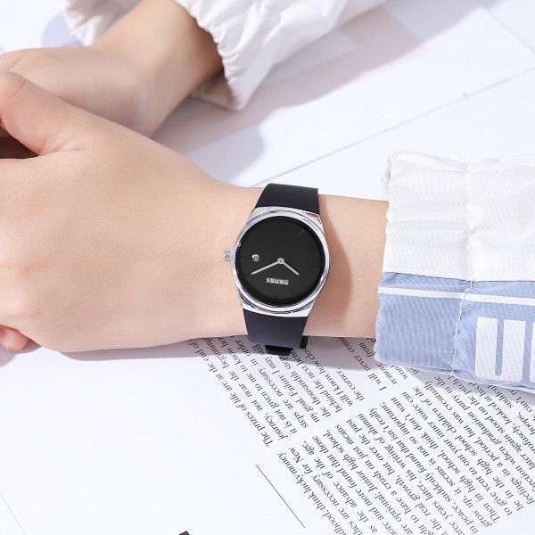 Годинник наручний Skmei 2177SIBK Silver-Black