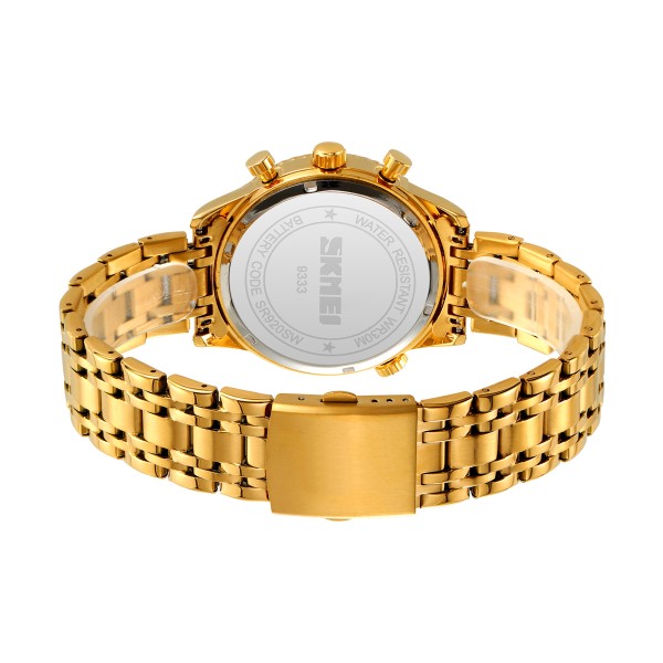 Годинник наручний Skmei 9333GDGN Gold-Green