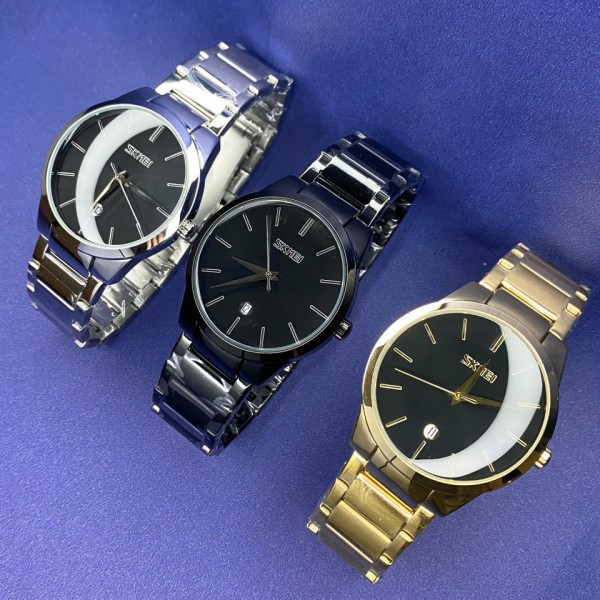Годинник наручний Skmei 9140SIBK Silver-Black