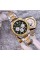 Годинник наручний Curren 8440 Silver-Gold-Green
