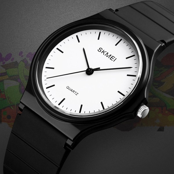 Годинник наручний Skmei 1419BKWT Black White