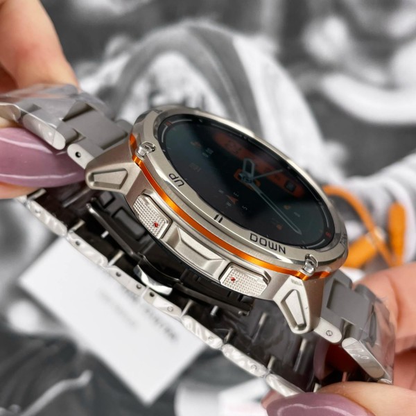 Смарт-годинник Kospet TANK T3 ULTRA Silver Special Edition