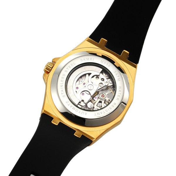 Годинник наручний Skmei M036PGD Gold Steel