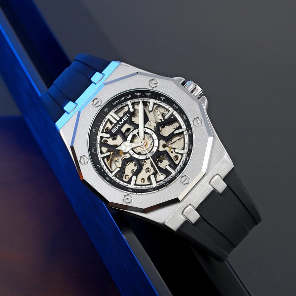 Годинник наручний Skmei M036PSI Silver Steel