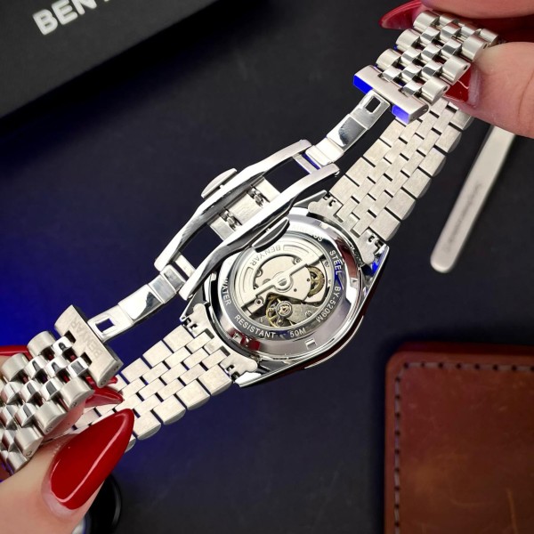 Годинник наручний Benyar BY-5209 White