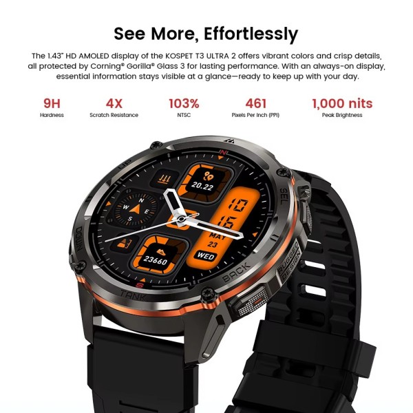Kospet TANK T3 ULTRA 2 Black