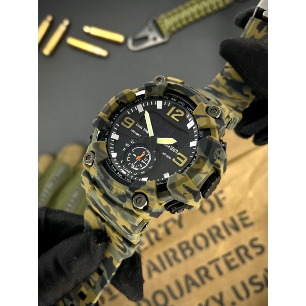 Годинник наручний Awarder 003 Camo Green