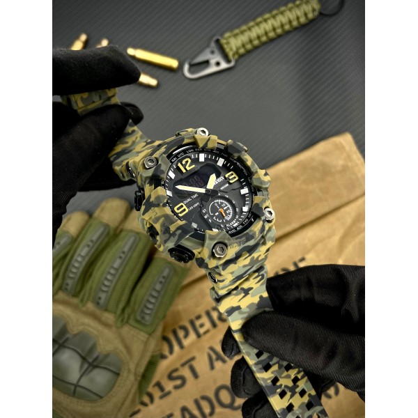 Годинник наручний Awarder 003 Camo Green