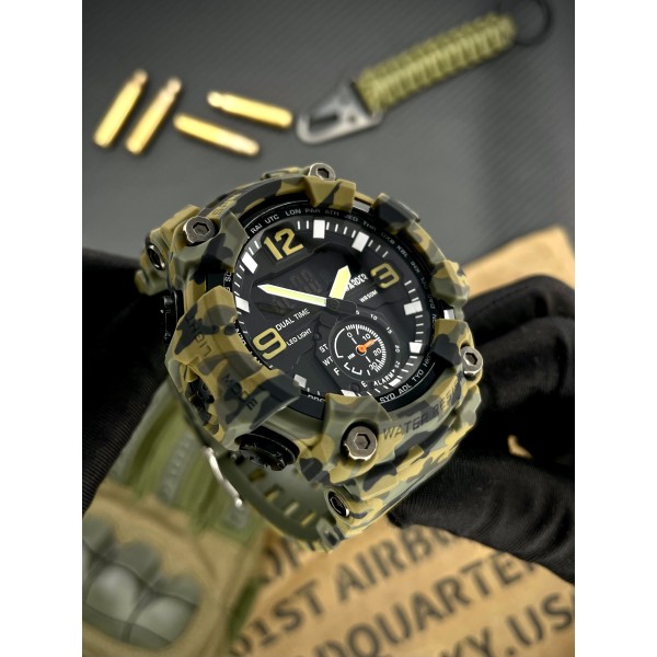 Годинник наручний Awarder 003 Camo Green