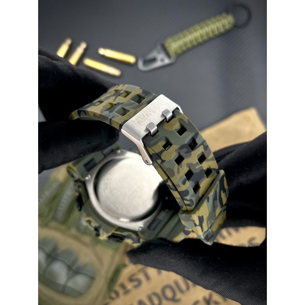 Часы наручные Awarder 003 Тризуб золото Army Green