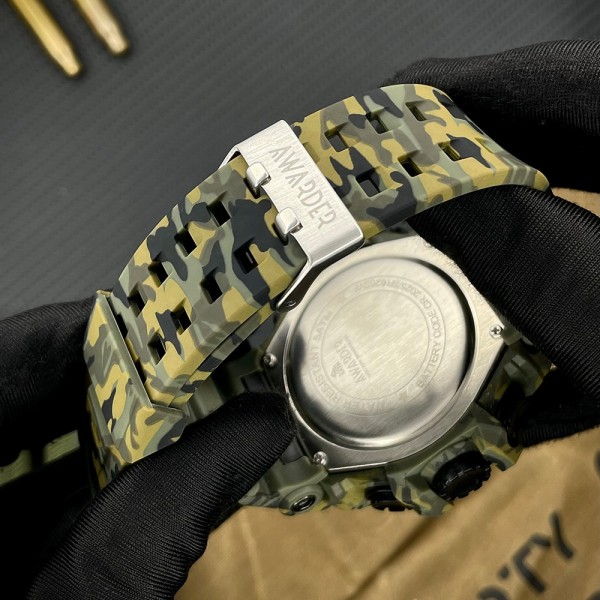 Часы наручные Awarder 001 Тризуб золото Camo Green