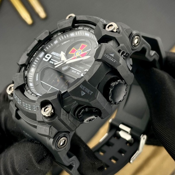 Годинник наручний Awarder 001 ЗСУ All Black