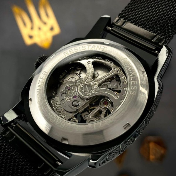 Часы наручные Awarder 021 Де би не був All Black Mesh