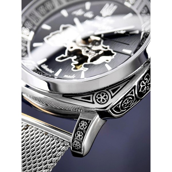 Часы наручные Awarder 021 Де би не був Silver Mesh