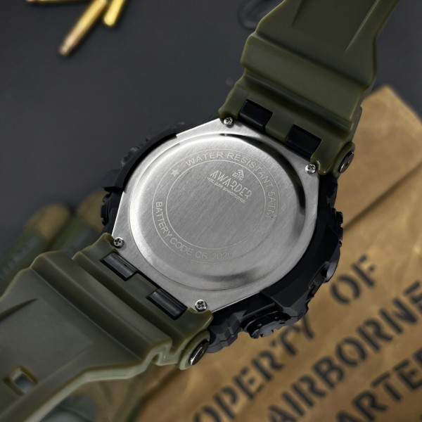 Годинник наручний Awarder 004 СБУ Army Green-Black