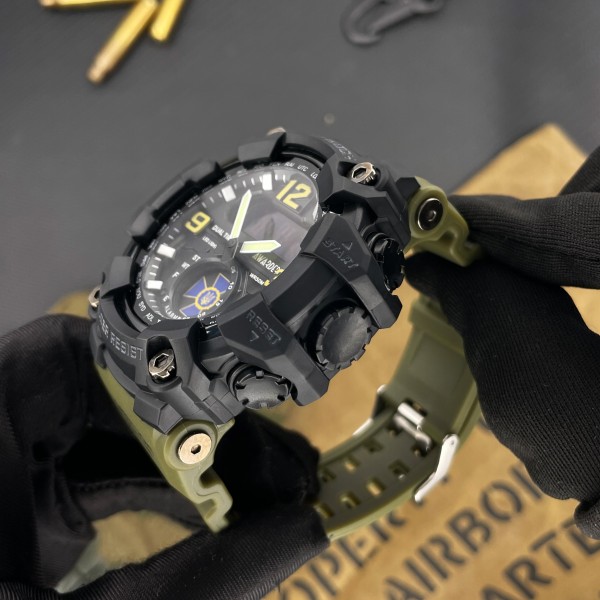 Годинник наручний Awarder 004 СБУ Army Green-Black