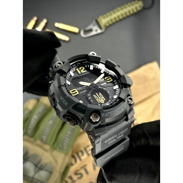 Часы наручные Awarder 003 Тризуб золото Black