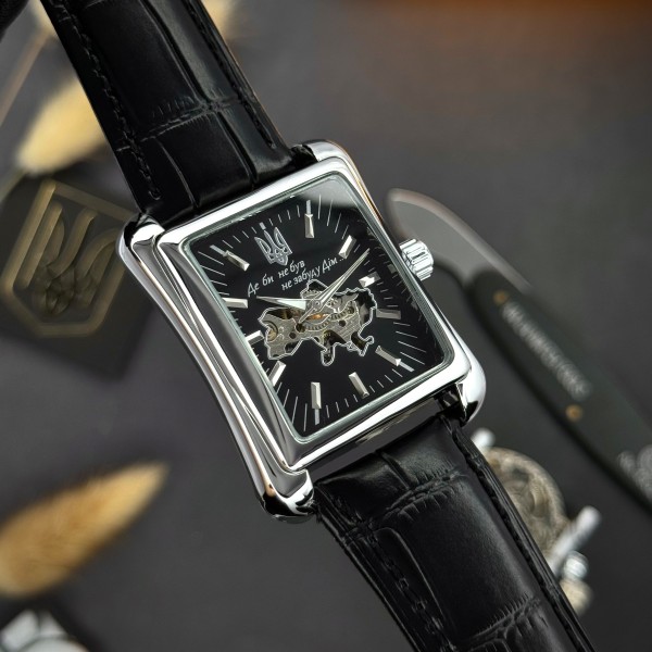 Часы наручные Awarder 053 Де би не був Silver-Black
