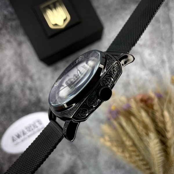 Часы наручные Awarder 021-3D Де би не був Black-White Mesh