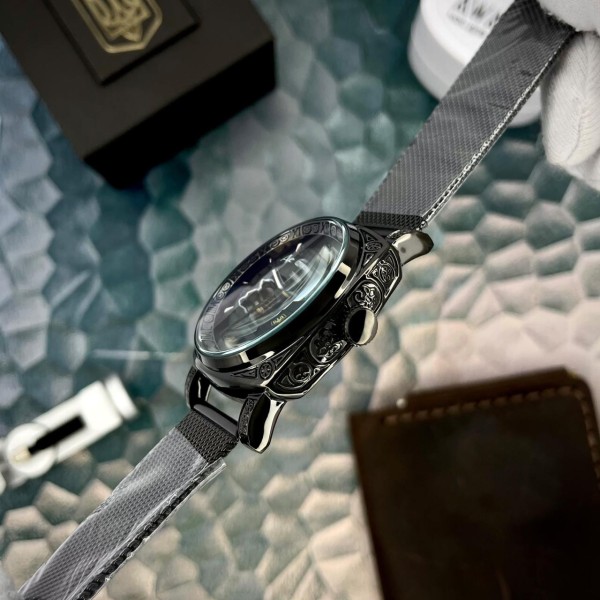 Часы наручные Awarder 021-3D Де би не був All Black Mesh