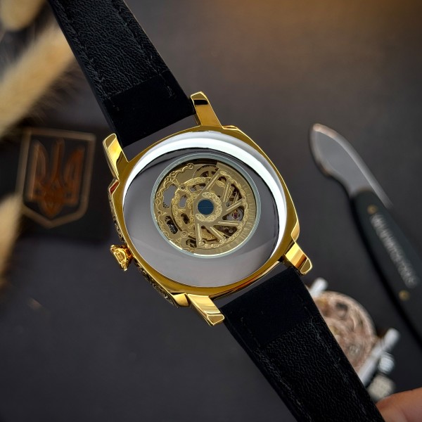 Часы наручные Awarder 021 Де би не була Gold-Gold-Black