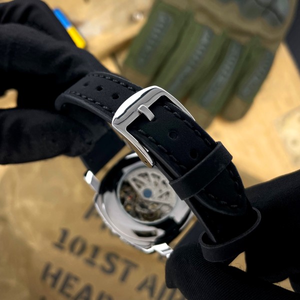 Часы наручные Awarder 021 Де би не була Silver-Black-Black