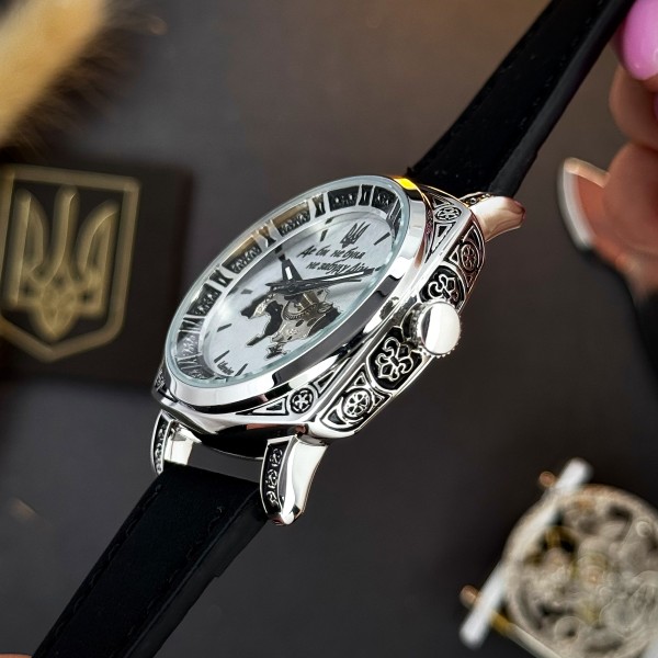 Часы наручные Awarder 021 Де би не була Silver-Silver-Black