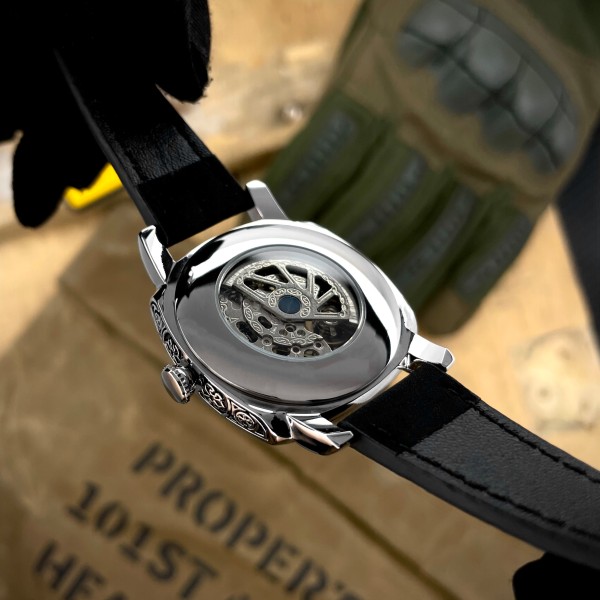 Часы наручные Awarder 021 Де би не була Silver-Silver-Black