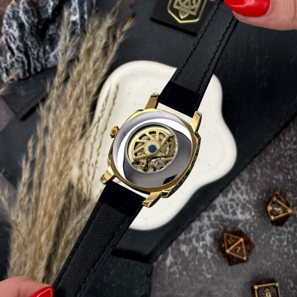 Часы наручные Awarder 021 Де би не була Gold-Black-Black