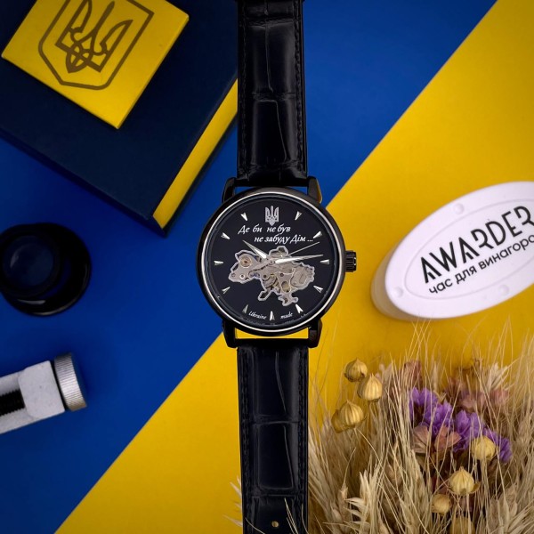 Часы наручные Awarder 022-3D Де би не був All Black Automatic