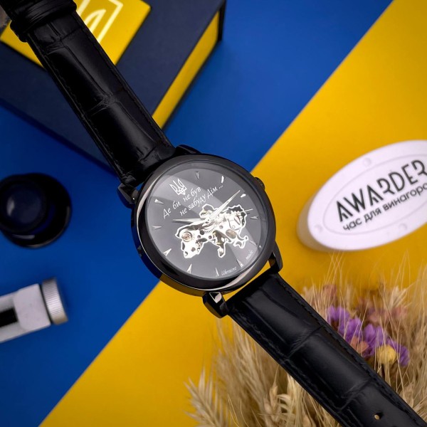 Часы наручные Awarder 022-3D Де би не був All Black Automatic
