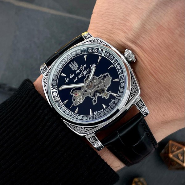 Часы наручные Awarder 021-3D Де би не був Silver-Black