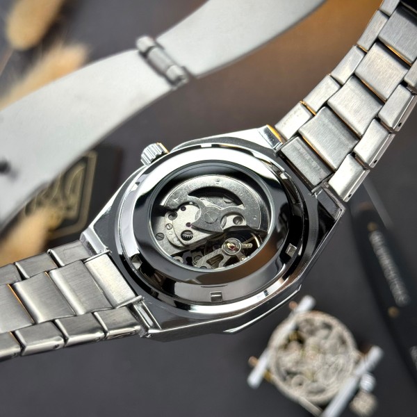 Часы наручные Awarder Octagon Де би не був Silver-Black