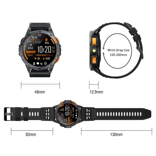 Modfit Pathfinder GPS Compass Black