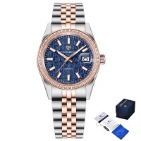 Годинник наручний Pagani Design PD-1794M Silver-Rose Gold-Blue