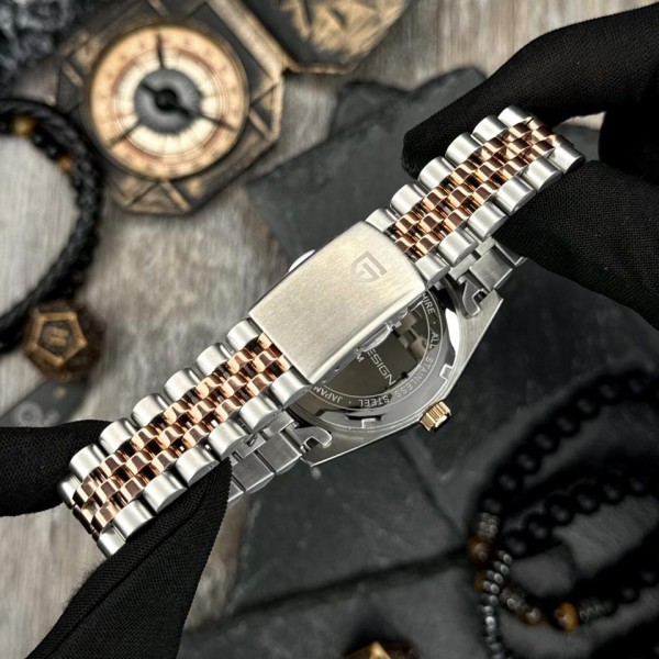 Годинник наручний Pagani Design PD-1794M Silver-Rose Gold-Blue