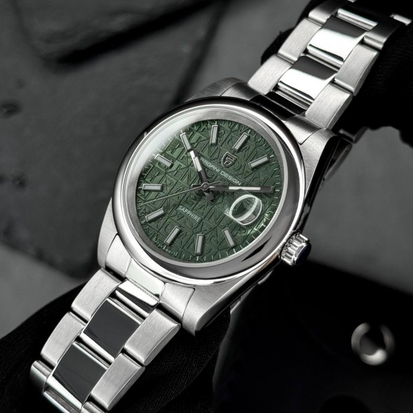 Годинник наручний Pagani Design PD-1794L Silver-Green