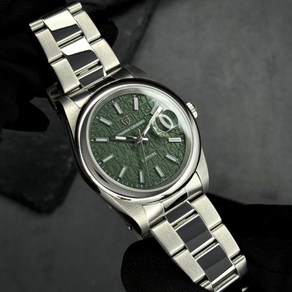 Годинник наручний Pagani Design PD-1794L Silver-Green