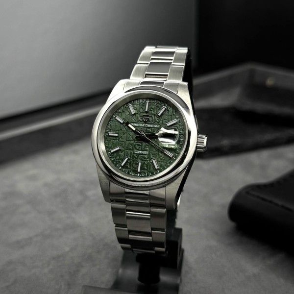 Годинник наручний Pagani Design PD-1794L Silver-Green