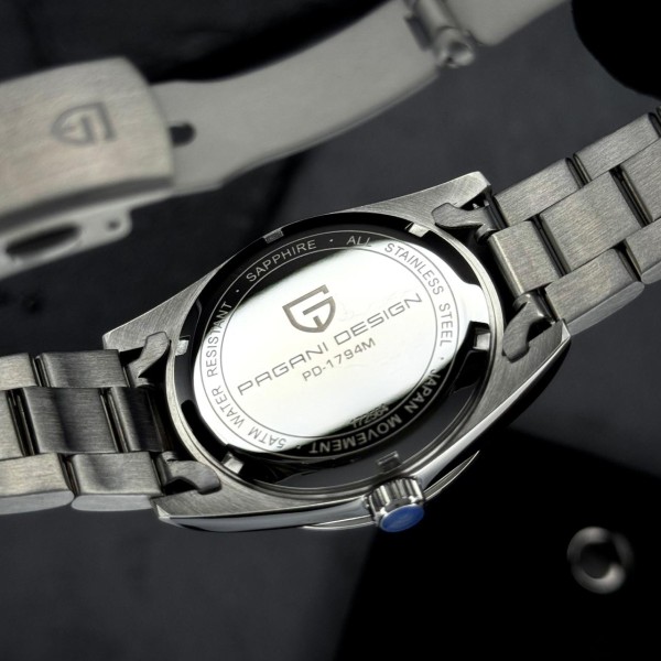 Годинник наручний Pagani Design PD-1794L Silver-Green