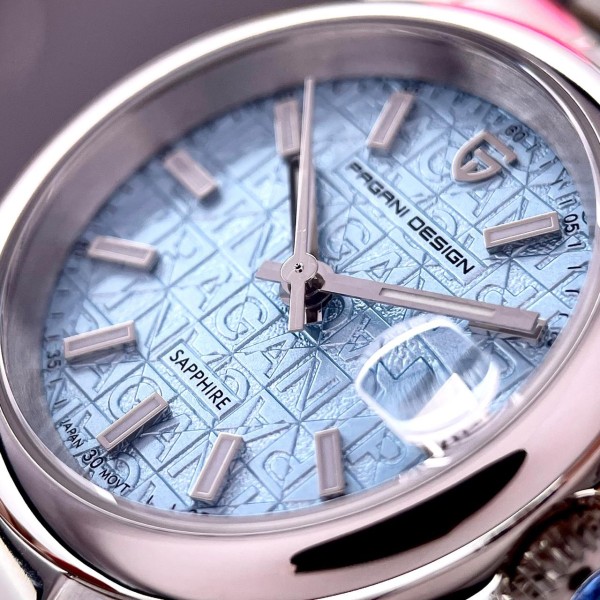 Годинник наручний Pagani Design PD-1794L Silver-Blue