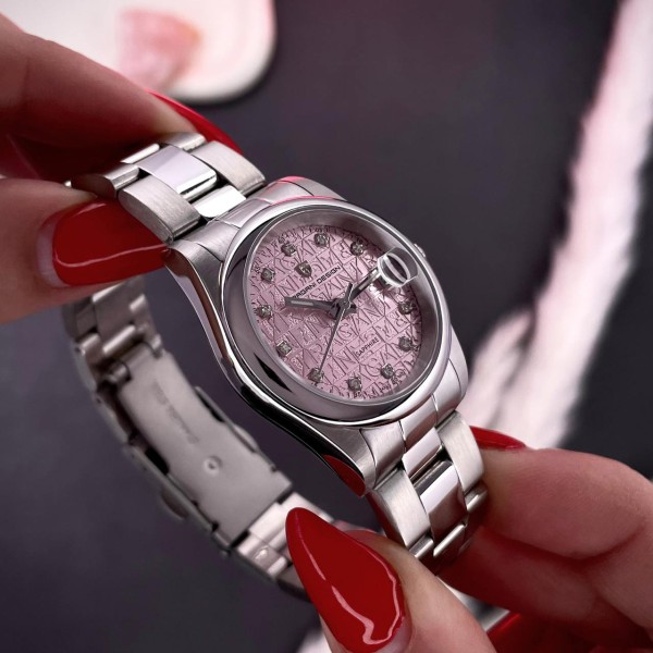 Годинник наручний Pagani Design PD-1794L Silver-Pink