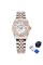 Pagani Design PD-1794L Silver-Rose Gold-White