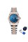 Pagani Design PD-1794L Silver-Rose Gold-Blue