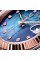Pagani Design PD-1794L Silver-Rose Gold-Blue