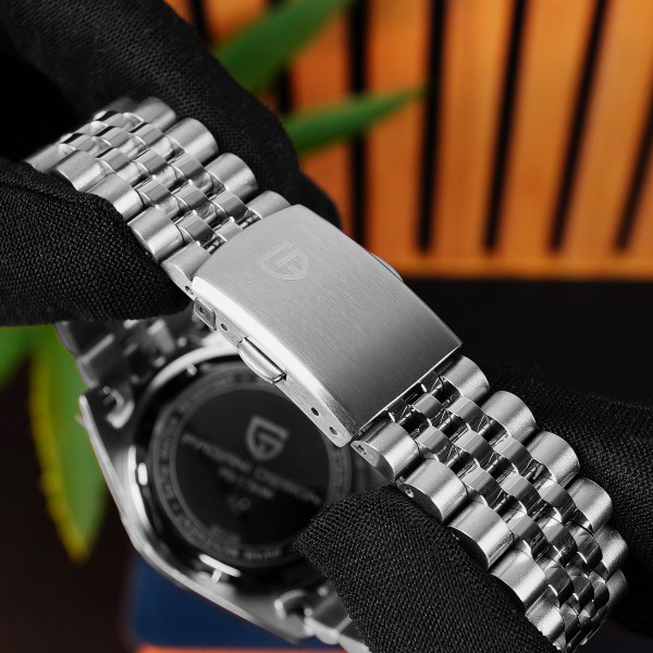 Годинник наручний Pagani Design PD-1794M Silver-Green