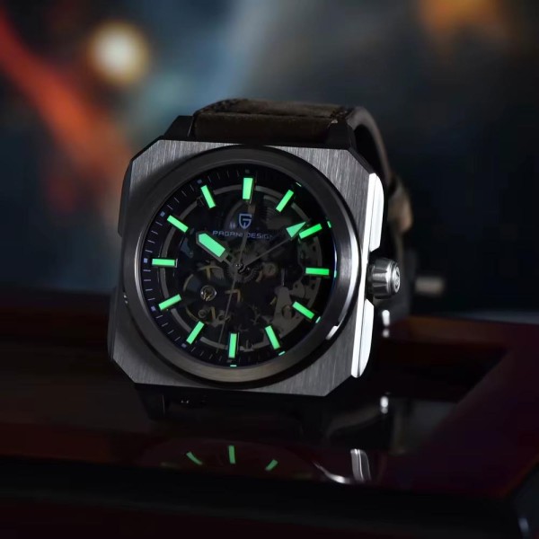 Годинник наручний Pagani Design PD-1791 Brown-Silver-Black