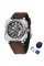 Годинник наручний Pagani Design PD-1791 Brown-Silver-Black
